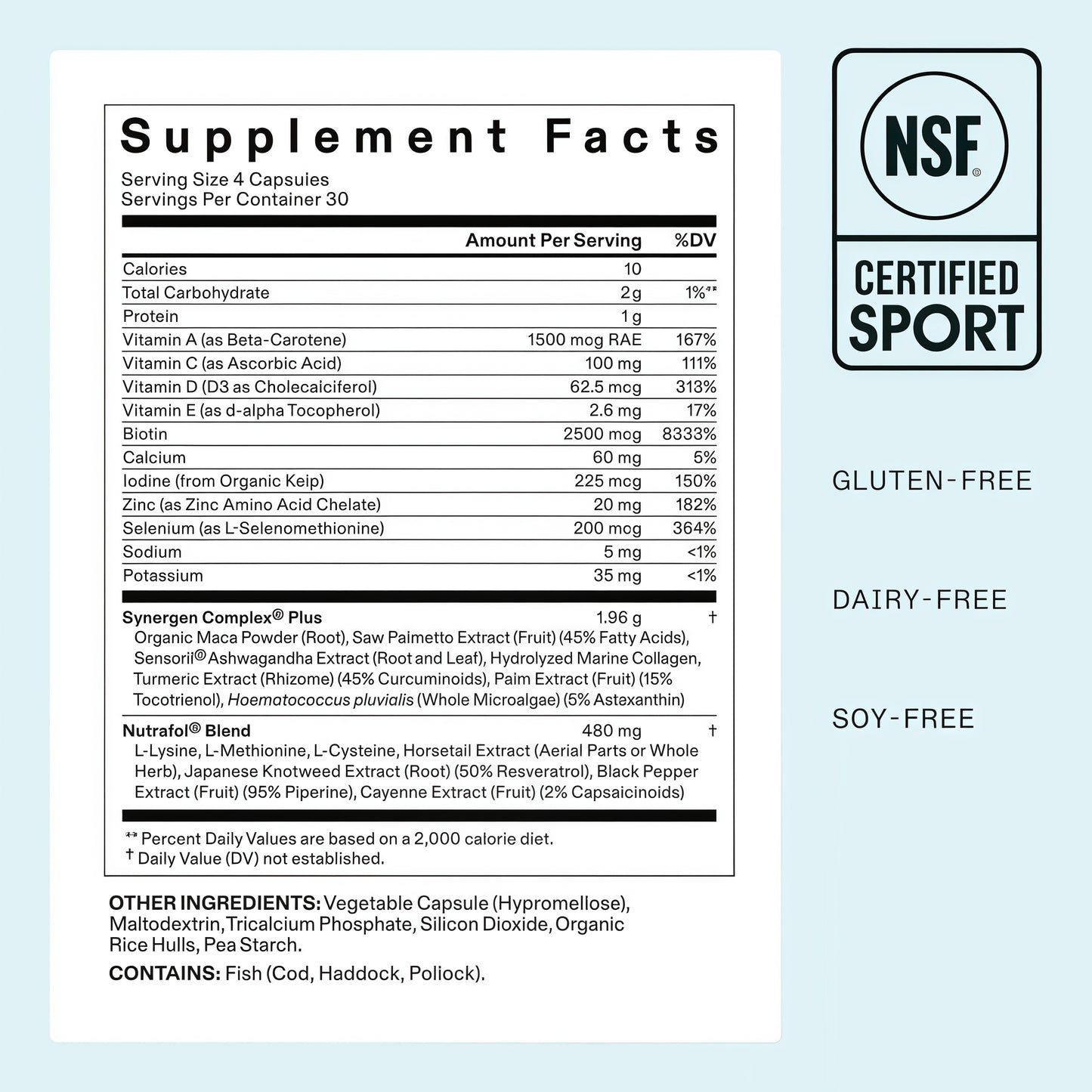 Nutrafol Women's Balance Hair Growth Supplements